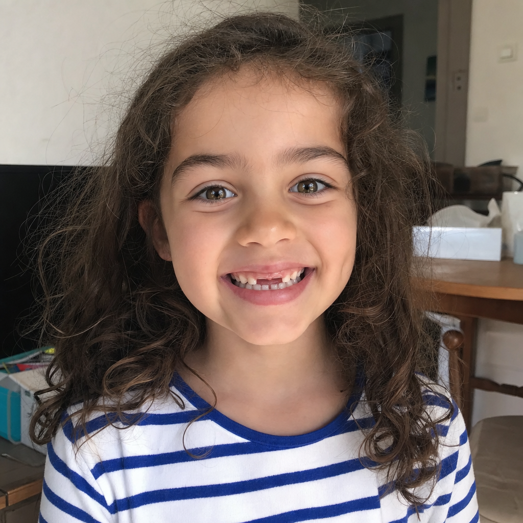 La photo d’un enfant, telle qu’un parent l’envoie